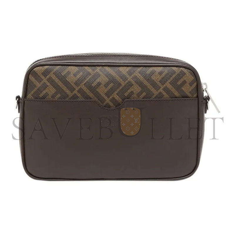 F**di ff logo print shoulder bag 7m0286ajj4f1hr8 (23.5*16*5cm)